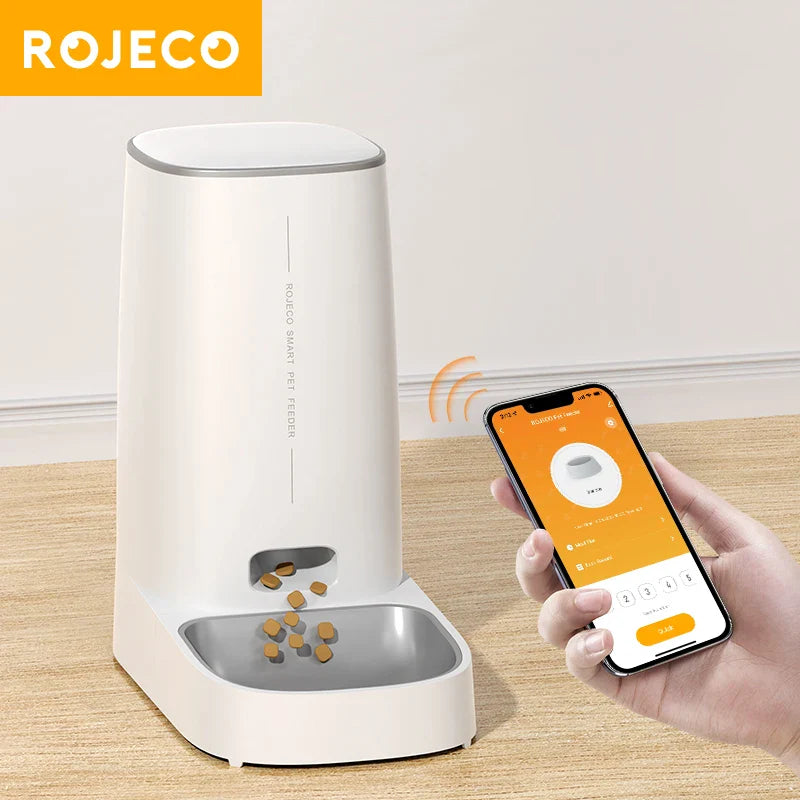 Smart Pet Feeder with WiFi Control