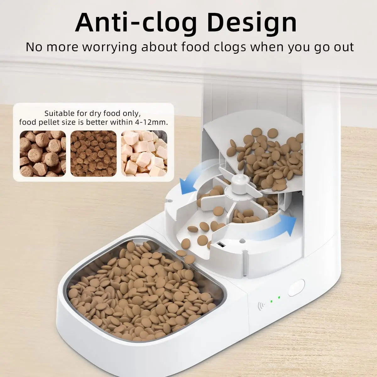 Smart Pet Feeder with WiFi Control