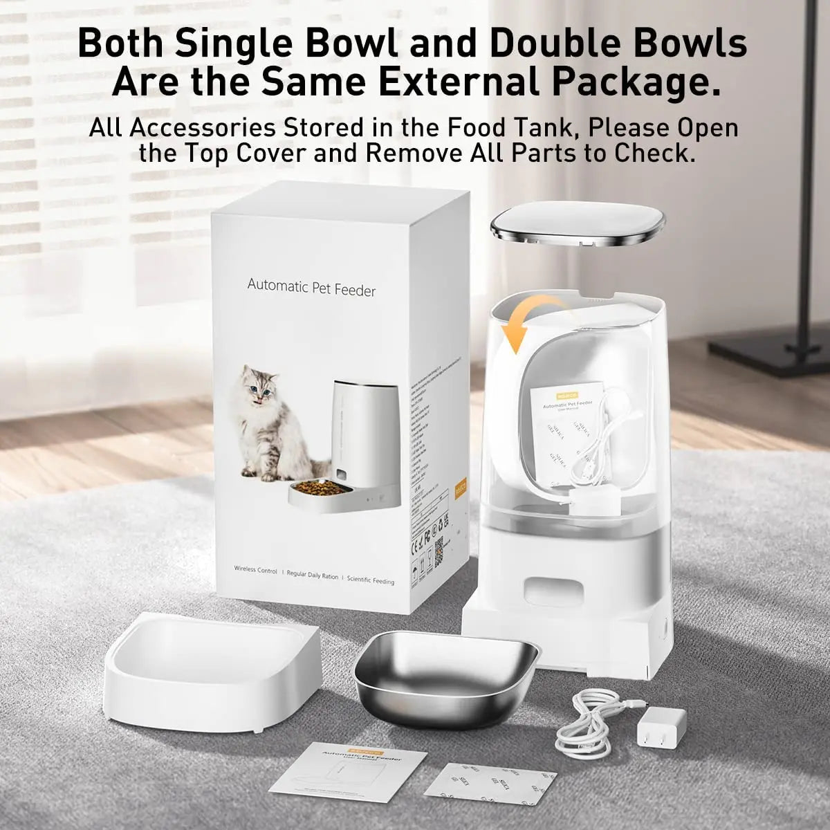 Smart Pet Feeder with WiFi Control